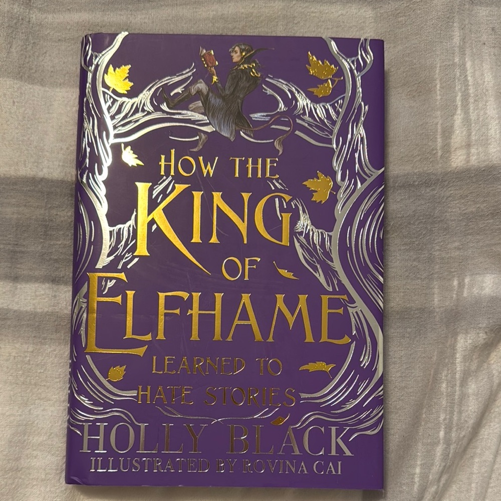 How the king of Elfhame learned to hate stories